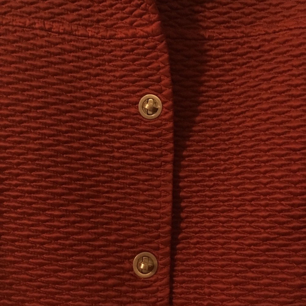 Red lined jacket - Picture 2 of 5